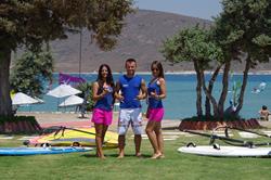 Alacati - Turkey Sportif Windsurf Clinic with Simon Winkley. Centre team.